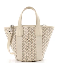 Pre-Owned Goyard Pm Belharra Tote Coated Canvas