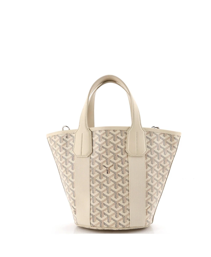 Pre-Owned Goyard Pm Belharra Tote Coated Canvas