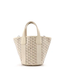 Pre-Owned Goyard Pm Belharra Tote Coated Canvas
