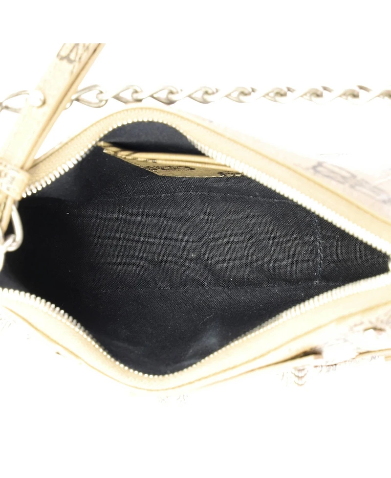 Pre-Owned Balenciaga Mini Le Cagole Giant Studs Shoulder Bag Bb Monogram Coated Canvas