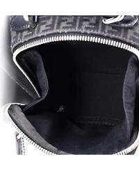 Pre-Owned Fendi Mini Trolley Crossbody Bag Fabric Jacquard