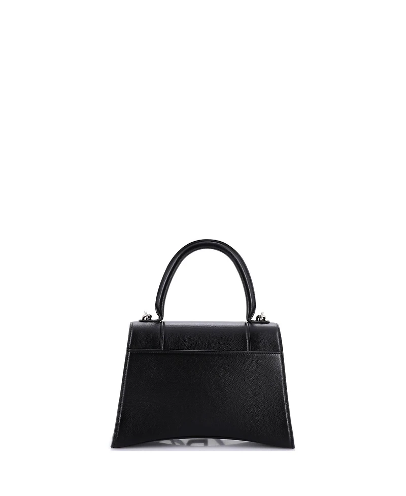 Pre-Owned Balenciaga Medium Hourglass Top Handle Bag Leather