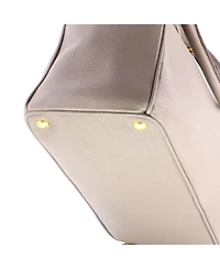 Pre-Owned Prada Large Convertible Shopper Tote Vitello Daino