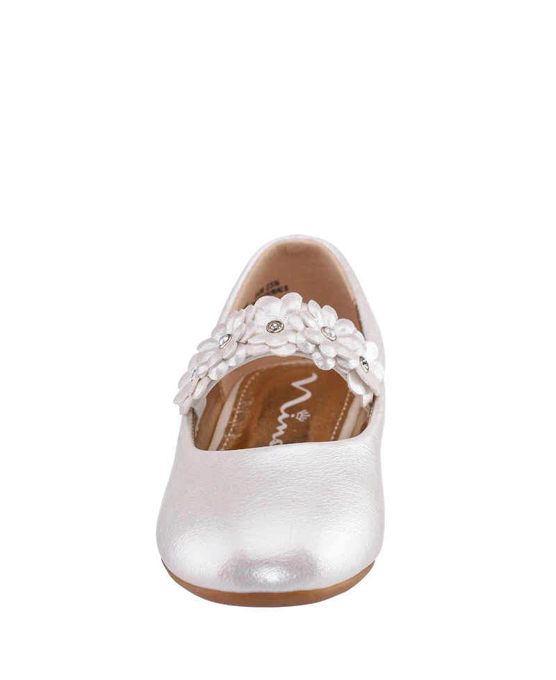 Nina Little and Big Girls Ballet Round Toe Dress Shoe
