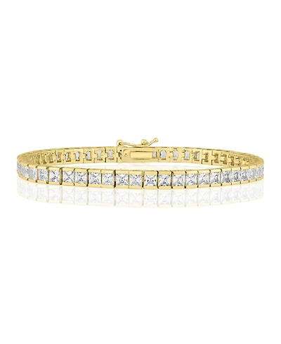 Simona Elegant 4.5mm Channel-Set Cz Bracelet