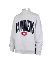 '47 Brand Women's Heather Gray Montreal Canadiens Subtle Muse Sweatshirt