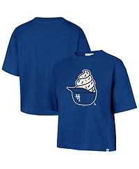 '47 Brand Women's Royal Los Angeles Dodgers Ice Cream Helmet T-Shirt