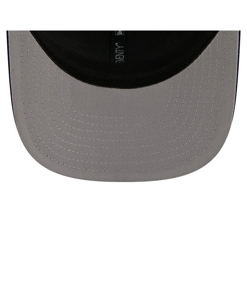 New Era Men's Navy New England Patriots 9SEVENTY Trucker Adjustable Hat