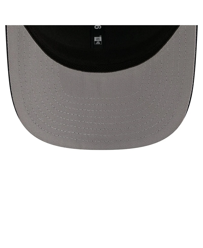 New Era Men's Black Jacksonville Jaguars 9SEVENTY Trucker Adjustable Hat