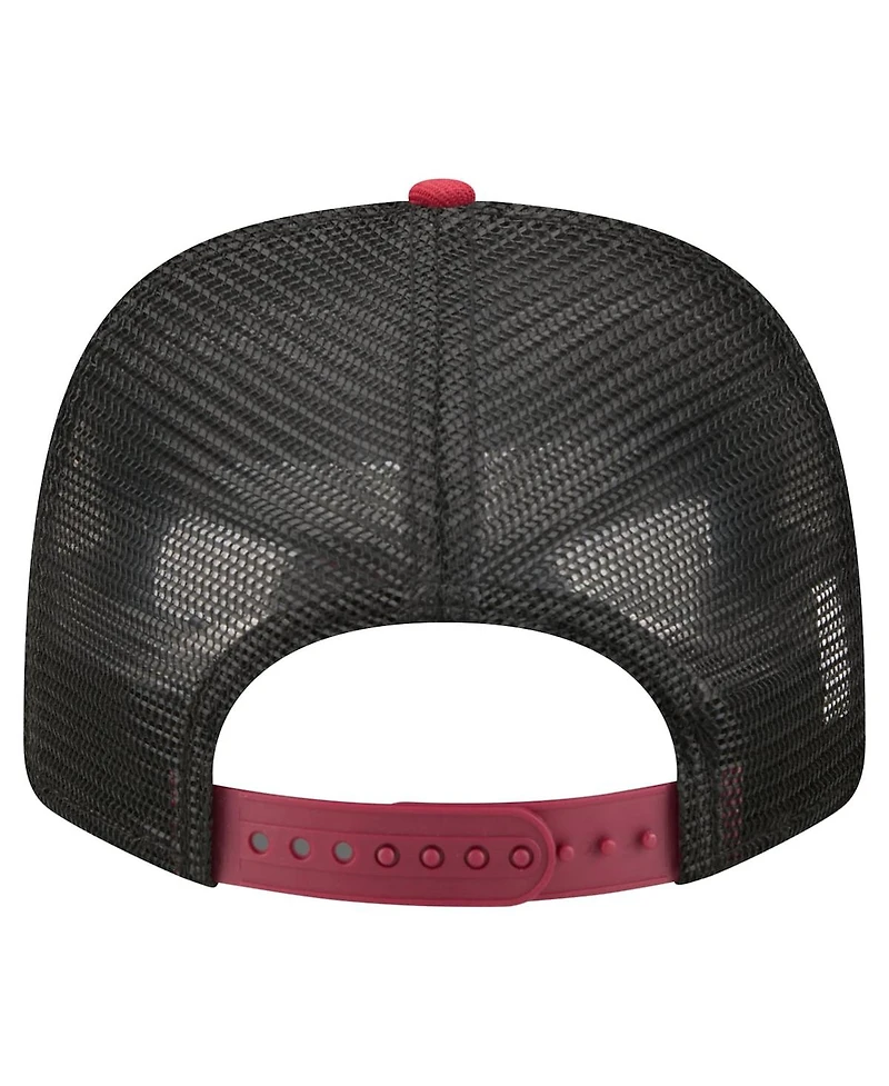 New Era Men's Red Arizona Cardinals 9SEVENTY Trucker Adjustable Hat