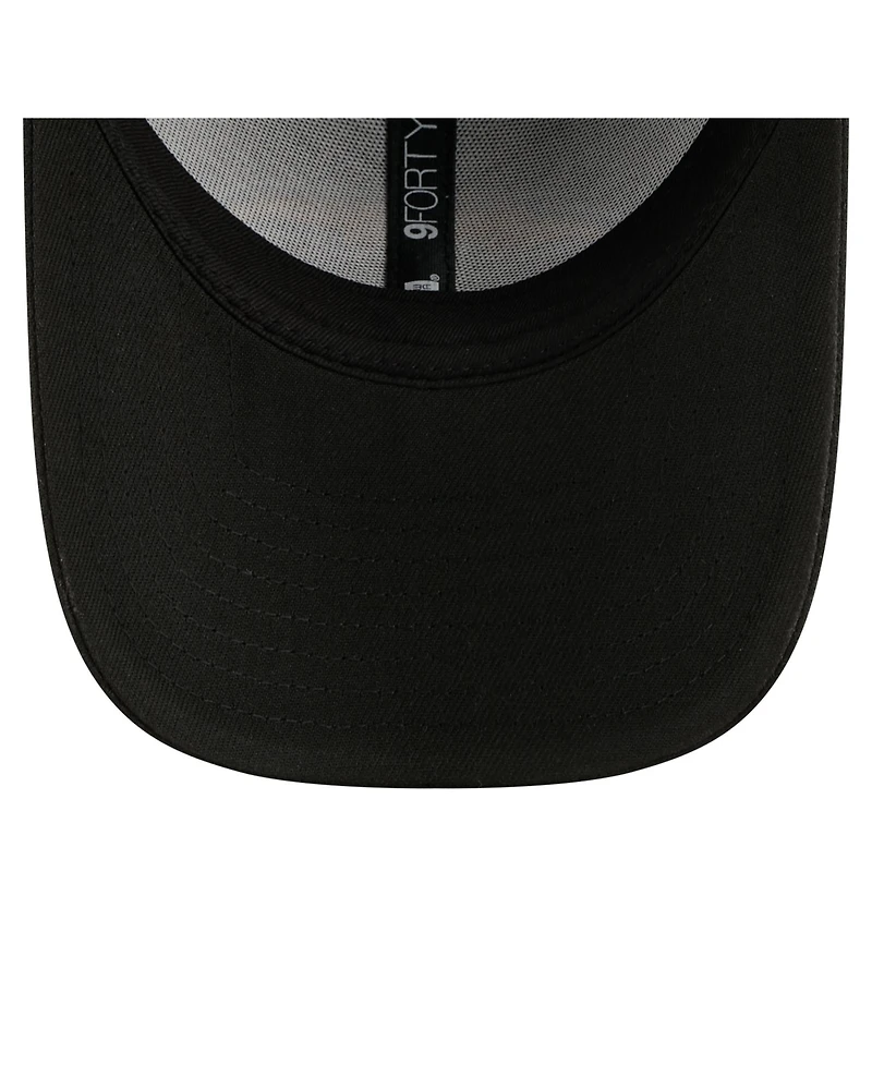 New Era Men's Black Los Angeles Chargers Core Team 9FORTY Adjustable Hat