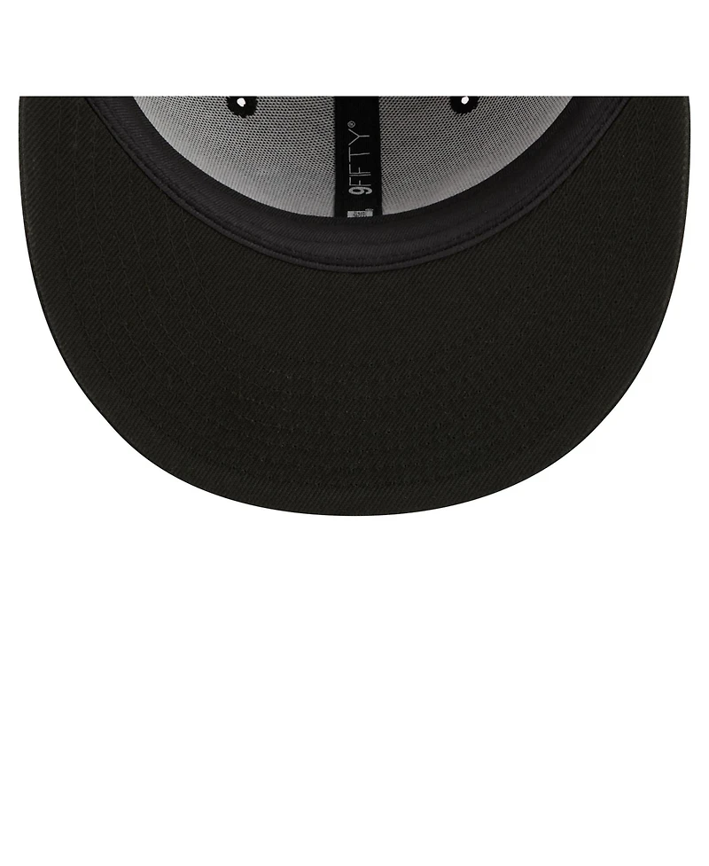 New Era Men's Black Detroit Lions 9FIFTY Snapback Hat