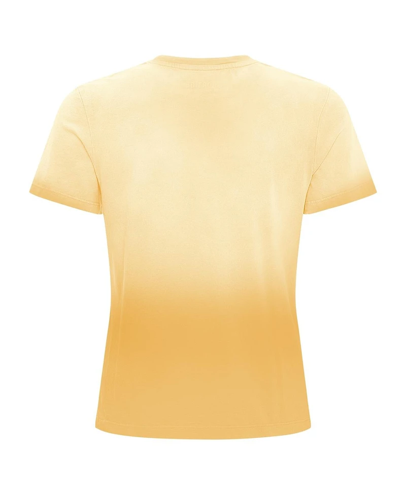 Sportiqe Women's Gold Los Angeles Lakers Arcadia Sun-Dipped T-Shirt