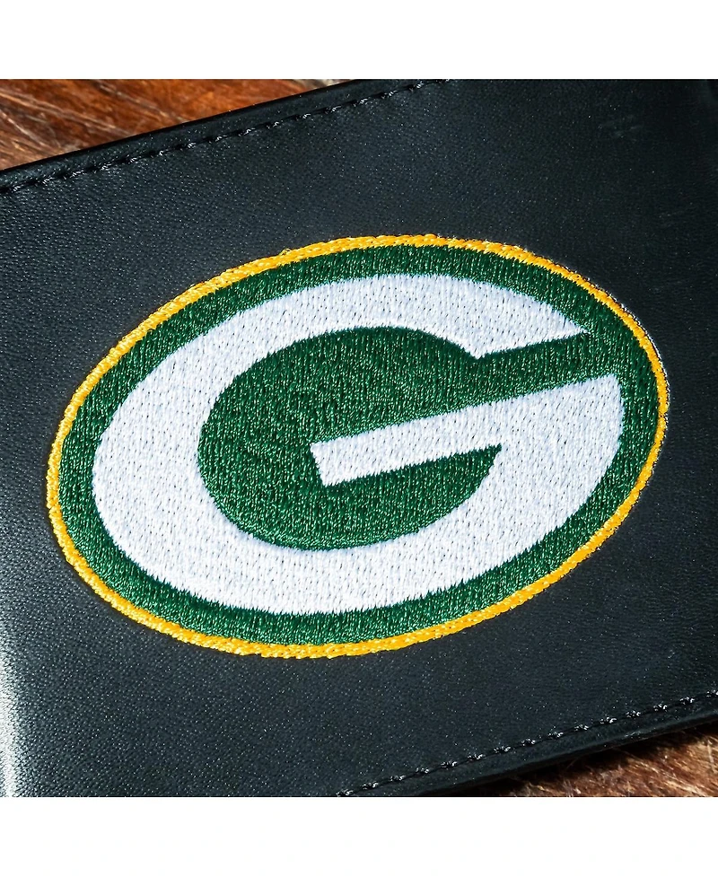 Evergreen Enterprises Green Bay Packers Synthetic Leather Embroidered Bifold Wallet