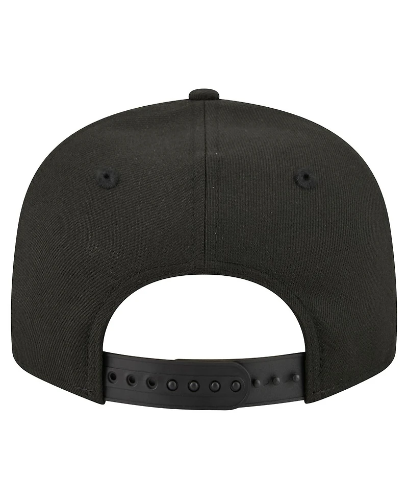 New Era Men's Black Cincinnati Bengals Core Team Script 9FIFTY Snapback Hat