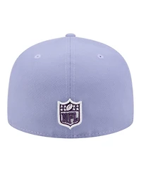 New Era Men's Light Purple Las Vegas Raiders Lavender Bloom 59FIFTY Fitted Hat