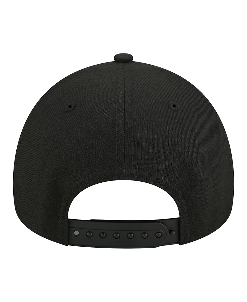 New Era Big Boys and Girls Black Carolina Panthers 9FORTY A-Frame Adjustable Hat