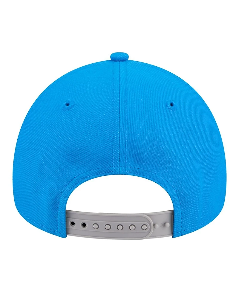 New Era Big Boys and Girls Blue Detroit Lions 9FORTY A-Frame Adjustable Hat