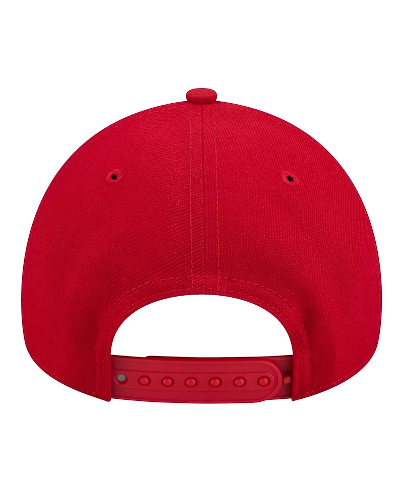 New Era Big Boys and Girls Scarlet San Francisco 49ers 9FORTY A-Frame Adjustable Hat