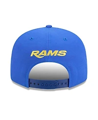 New Era Men's Royal Los Angeles Rams 9FIFTY Snapback Hat
