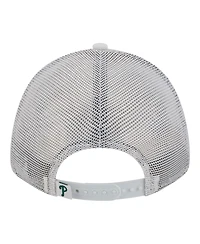 New Era Men's White Philadelphia Phillies Flag 9FORTY Trucker Adjustable Hat
