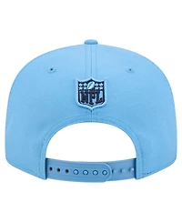 New Era Men's Light Blue Tennessee Titans Script 9FIFTY Snapback Hat