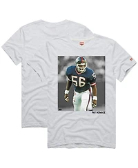 Homage Men's and Women's Lawrence Taylor Ash New York Giants Pay Tri-Blend T-Shirt
