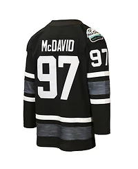 Mitchell & Ness Big Boys and Girls Connor McDavid Black Edmonton Oilers 2019 All-Star Game Power Play Jersey