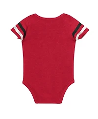 Outerstuff Boys and Girls Tampa Bay Buccaneers Up One 3 Piece Bodysuit Bib Booties Set