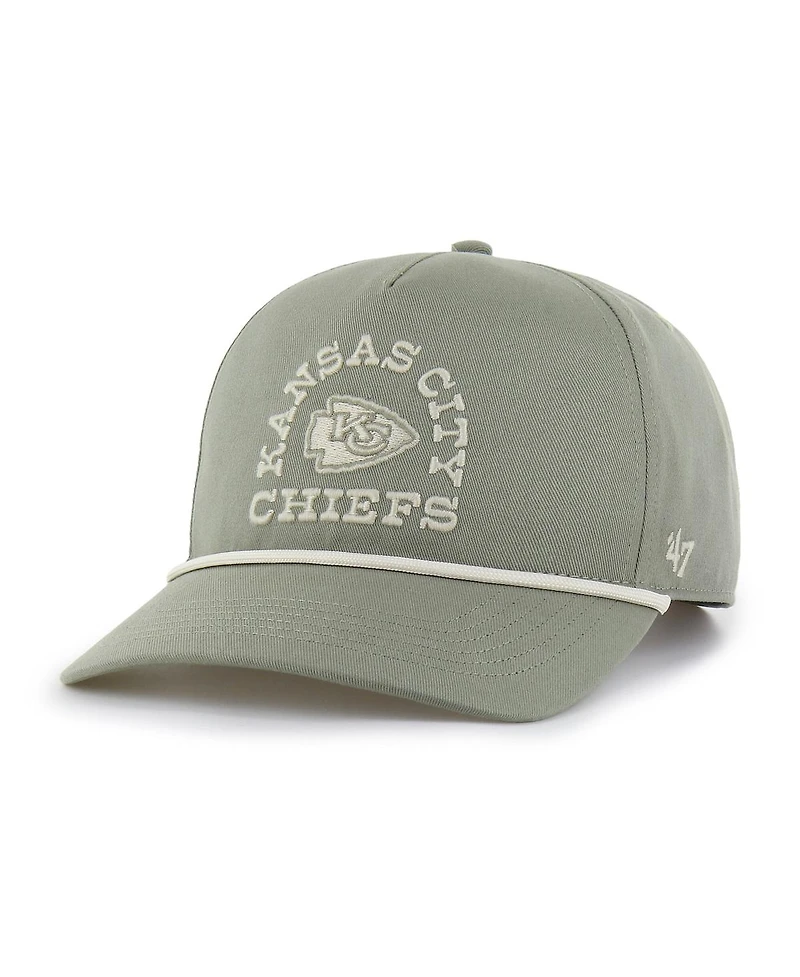 '47 Brand Men's Green Kansas City Chiefs Canyon Ranchero Hitch Adjustable Hat