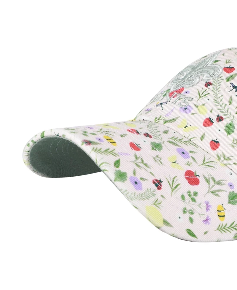 '47 Brand Women's Light Pink New Orleans Saints Posey Clean Up Adjustable Hat
