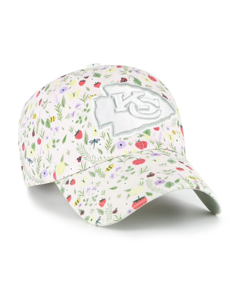 '47 Brand Women's Light Pink Kansas City Chiefs Posey Clean Up Adjustable Hat