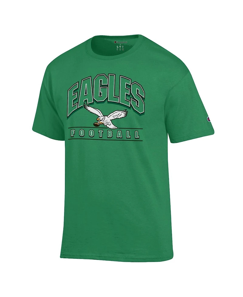 Champion Men's Kelly Green Philadelphia Eagles Jersey T-Shirt