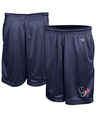 Champion Men's Navy Houston Texans Classic Mesh Shorts