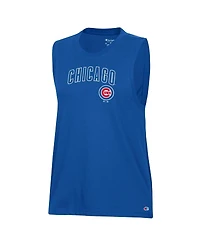 Champion Women's Royal Chicago Cubs Muscle Tank Top