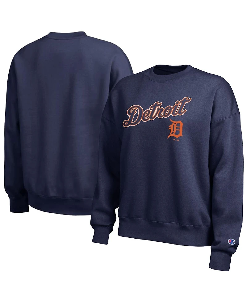 Champion Women's Athletic Navy Detroit Tigers All-Star Sweatshirt