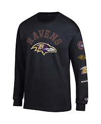 Champion Men's Black Baltimore Ravens Seal Long Sleeve T-Shirt