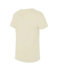 New Era Big Girls Cream Baltimore Orioles 2026 City Connect Flip Sequin V-Neck T-Shirt