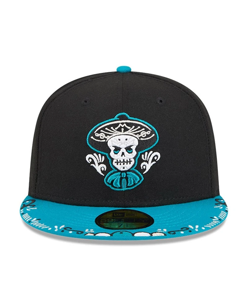 New Era Men's Black/Blue Albuquerque Isotopes 2026 Copa De La Diversion 59FIFTY Fitted Hat