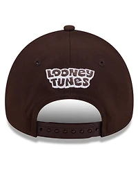 New Era Big Boys and Girls Brown San Diego Padres Looney Tunes A-Frame 9FORTY Adjustable Hat