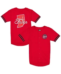 New Era Men's Red Indiana Fever 2026 Wnba Draft Hometown Baseball Jersey