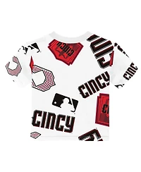 Outerstuff Toddler White Cincinnati Reds 2026 City Connect Game Day T-Shirt