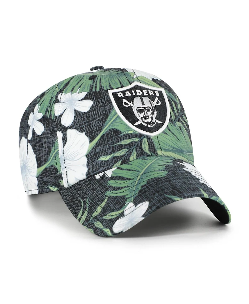 '47 Brand Men's Black Las Vegas Raiders Beach Side Clean Up Adjustable Hat