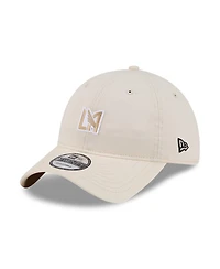 New Era Men's Beige Lafc Micro Team Logo 9TWENTY Adjustable Hat
