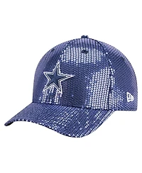 New Era Women's Navy Dallas Cowboys Sequin 9FORTY Adjustable Hat