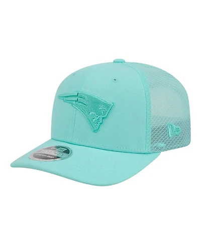 New Era Men's Turquoise New England Patriots Color Pack 9SEVENTY Adjustable Hat
