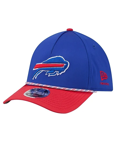 New Era Men's Royal/Red Buffalo Bills Rope M-Crown A-Frame 39THIRTY Flex Hat