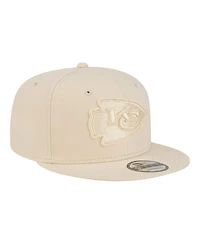 New Era Men's Cream Kansas City Chiefs Colorpack 9FIFTY Snapback Hat