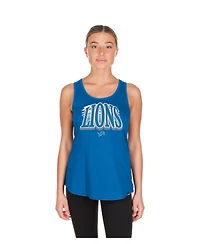 New Era Women's Blue Detroit Lions Summer Tank Top
