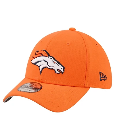 New Era Men's Orange Denver Broncos Core Team 39THIRTY Flex Hat